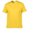 Camiseta de manga corta de verano de comercio exterior para hombre, de secado rápido, transpirable, informal, deportiva, con cuello redondo, color liso, de manga corta