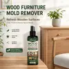 KineShineX Spray Removedor de Moho para Muebles de Madera para Limpiar Manchas de Moho en Gabinetes, Mesas y Sillas de Madera, para Eliminación de Manchas y Cuidado Renovador