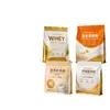 Sacos de embalagem de alimentos com padrão personalizado, pó nutricional, leite em pó, proteína em pó, sacos compósitos aluminizados, auto-suportes, auto-vedantes, sacos com selagem de oito lados