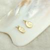 Pacote 14K Pingente de cor dourada faça você mesmo Acessórios de joias artesanais Colar Pulseira Lucky Transfer Pingente pequeno