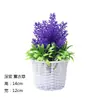 Flores Artificiais de Simulação Decorações Criativas para Mesa de Casa Flores de Plástico Grama Artificial Plantas Verdes Decorações de Interior Mini Decorações Bonsai
