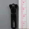 No. 5 Tiradores de Cremallera, Tirador de Nailon Negro por Electroforesis, Tirador de Cremallera Metálico para Bolsos y Ropa, Tirador de Cremallera de Aleación de Zinc