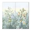 Azulejo Floral Cerámico Completo Acabado Mate 600X1200 Cocina Balcón Pared de Fondo Pieza Floral Azulejo Estilo Crema Azulejos de Baño