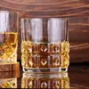 Fornecimento Direto da Fábrica Copo de Vidro Sem Chumbo para Uísque Taça de Vinho Taça de Vinho Diamante Copo para Destilados Conjunto de Taças de Vinho