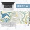 Alfombrilla de ratón bidimensional al por mayor Hatsune Miku Pad de escritorio Borde impermeable con bloqueo Pad de teclado para oficina de chicas con imagen Mesa de juego