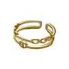 Sina Joias Coreanas Coreanas Femininas Anel de Nariz de Porco Prata 925 Sterling Anel Design Little Red Book Personalizado Anel Ins
