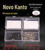 Novo Kanto Preto e Branco 100 Caixa Gancho Atacado Gancho Explosivo Pesca Atacado