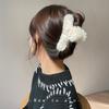 Felpa Parte Trasera de la Cabeza Pinza Grande para el Cabello Corea del Sur Elegante Elegante Pinza para el Cabello Pinza para el Cabello Femenina Tiburón para el Cabello Adorno para la Cabeza