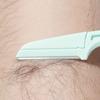 Set de cuchillo para recortar cejas al por mayor de fábrica, cuchillo plegable para afeitar cejas para niñas, fácil de llevar, hoja de acero inoxidable resistente a los arañazos para principiantes