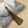 Borla de Recuerdos de Xiangfei 15CM Clavo Colgante Cerrado Bolsita Colgante para Coche Accesorios de Disfraz Antiguo Hanfu Cheongsam Accesorios para Ropa con Cuentas