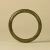 Pulsera hecha a mano de sándalo verde para mujer, un diseño de nicho y minimalista, una nueva pieza de estilo chino que se puede usar sola o en capas, hecha de sándalo