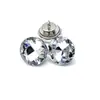 Flor de Piedra Preciosa Hebilla de Cristal para Sofá, Hebilla de Tirador de Cristal para Mesita de Noche, Hebilla de Tapicería Suave, Hebilla Decorativa para Pared de Fondo, Minimalista Moderno