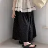 Conjunto de Duas Peças para Meninas: Top Camisola Bordado de Algodão e Linho de Verão e Calça Pantalona