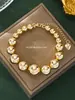 Moda Comercio Exterior Wholesale Elegante Sencillo Exagerado Brillante Redondo Collar de Perlas Conjunto de Joyería de Nicho para Mujer