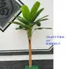 Árvore de Simulação Plantas Verdes Plástico Árvore de Banana Adereço de Simulação Folhas de Árvore Falsas Decoração Plantas de Supermercado Modelo de Coqueiro