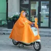 Poncho para coche eléctrico especial para motocicleta, cubierta gruesa para pies y cuerpo, tira reflectante para tormenta, venta al por mayor de fábrica para montar