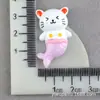 Accesorios de Resina de Sirena DIY Material para Tocado de Pinza Infantil Carcasa de Teléfono Móvil Crema de Pegamento para Adorno de Cabello Accesorios de Pasador Lote