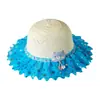 Chapéus Infantis Meninas Verão Proteção Solar Chapéu de Sol Bebê Tricotado Respirável Chapéu de Palha Lazer ao Ar Livre Chapéu de Praia