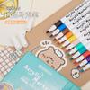 Marcador acrílico Goka Doodle para niños, pigmento acrílico, resistente al agua, sin color, transparente, pincel, acuarela, papelería