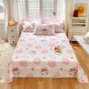 Lençol de Cama 100% Algodão Novo 2026, Lençol de Cama Individual Estampado 100% Algodão, Capa de Colcha Oversized Individual/Casal para Dormitório Estudantil, Venda Direta do Fabricante