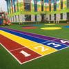 Grama artificial, jardim de infância, gramado, pista arco-íris, esteira de educação infantil, grama artificial, plástico, piso verde, anti-colisão