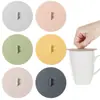 Tampa de silicone para copo, grau alimentício, tampa universal para xícara de chá, xícara de cerâmica, caneca, tampa versátil para copo de água, porta-copos, à prova de poeira e vazamentos