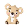 Koala Transfronterizo Cuentas de Silicona 3D Cuentas Sueltas Llavero DIY Cuentas para Mujer Animales de Dibujos Animados Decorativos Cuentas de Pegamento Tridimensionales