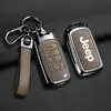 Adecuado para Funda de Llave Metálica de Cobertura Total para Jeep Compass, Cherokee Grand Cherokee Grand Commander Premium