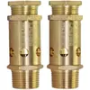 Válvula de seguridad de resorte de cobre Fuyu A28X-16T válvula de seguridad para compresor de aire de máquina de tornillo DN15 20 25 32