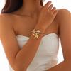 Collar con colgante de estrella de mar y concha de viento oceánico transfronterizo de Europa y Estados Unidos, temperamento irregular para vacaciones, joyería
