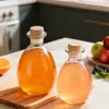 Venta Directa de Fábrica Sellado de Botella de Vino de Frutas Botella de Vidrio para Vino Casero Botella de Vidrio Creativa Botella de Vino Vacía Reenvasada Botella de Vino de Ciruela