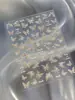 Yitu Shell Light Mariposa Pegatinas para Uñas Estilo Otoño e Invierno Mariposa Pintada a Mano Versátil Patrón de Hormiga Pegatinas Decoraciones Yt7143