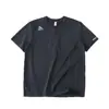 Camiseta deportiva funcional casual de manga corta para hombre, de secado rápido, cuello redondo moderno, versátil, ligera, que absorbe la humedad y repele el sudor