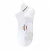 Calcetines deportivos de algodón finos transpirables desodorantes absorbentes de sudor para hombre de primavera y verano, calcetines cortos bajos de malla, venta al por mayor