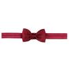 Diadema Infantil de Color Sólido con Lazo de Venta Caliente Transfronteriza Diadema para Bebé de Color Caramelo Accesorio para el Cabello de Cinta Acanalada Nudo Plano 644