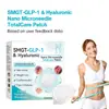 Parche Corporal Reafirmante Levantador de Piel Contorno con Nanopuntos de Microagujas Suave de Ingredientes Vegetales Transfronterizo Sin Etiqueta 4 Piezas