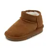 Zapatos de Invierno Nuevos para Niños TS Zapatos de Algodón de Terciopelo de un Solo Paso para Niños Niñas Botas de Nieve Deportivas Anti-Piel