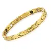 Exclusividad transfronteriza: Pulsera y anillo magnéticos retro y minimalistas con temática de peces pequeños, pulsera magnética desmontable y brazalete para parejas