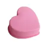 Fornecimento Direto da Fábrica molde de silicone de amor 8cm molde de bolo em formato de coração coração de pêssego molde de sobremesa de pudim gelatina DIY
