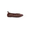Casa de la Uva~Nueva Colección de Otoño: Balerinas Ballet de Tacón Bajo Elásticas Fruncidas Puntiagudas Redondas con Lazo Super Suaves Elásticas Versátiles para Mujer