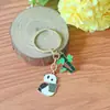 Chaveiros de panda mais vendidos transfronteiriços, pingentes de bolsa de desenho animado fofos, pequenos presentes criativos de metal, atacado