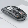 Nuevo Ratón Bluetooth Inalámbrico Transparente Magnético de Doble Modo Oficina Óptico para Gaming Ratón de Carga Silenciosa