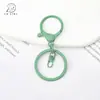 Llavero de aleación de langosta de colores Juego de tres piezas para colgar en bolsa hecho a mano DIY Accesorios creativos de color macarrón Simple