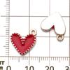 Venta Caliente Transfronteriza Serie de San Valentín Aleación con Goteo de Aceite Mixta 50 Colgantes Accesorios para Pulsera Collar DIY