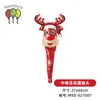 Globos de Navidad al por mayor Palo de mano Muñeco de Nieve Papá Noel Globos de Papel de Aluminio con Forma de Bastón Decoraciones Navideñas Transfronterizas