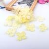 Piezas de Flor de Hortensia Quemada Simulada Flores Simuladas Semiterminadas Flores Artificiales Frescas Accesorios de Decoración para Zapatos y Sombreros para el Hogar