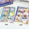 Colección de cuadernos grapados B5, páginas rayadas de dibujos animados lindos grapadas, diario de estudiante, cuaderno planificador