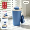 Taza de café de acero inoxidable 316 con lirios del valle, taza portátil para exteriores con asa, taza para beber de doble uso, taza térmica al por mayor