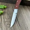 Descascador de frutas portátil para exterior, faca de frutas dobrável de madeira maciça para exterior, faca de descascar frutas para cozinha doméstica
