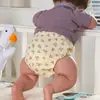 Fraldas de Musselina Dupla para Bebê Calças de Treinamento Impermeáveis Fraldas Laváveis Pad para Recém-Nascido Toalha Fraldas Absorventes Respiráveis